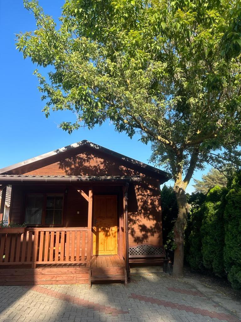 Pokoje Pod Kasztanami Jantar Exterior foto
